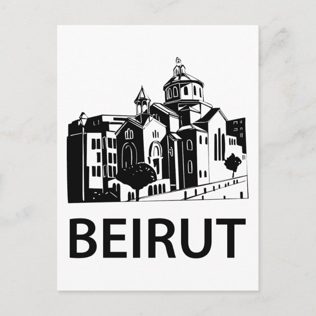 Beirut Vykort (Framsida)