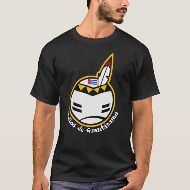 Beisbol Cuba Indios de Guantánamo T Shirt (Framsida)