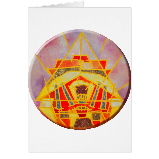 Beit Hamikdash Hälsningskort (Framsidan)