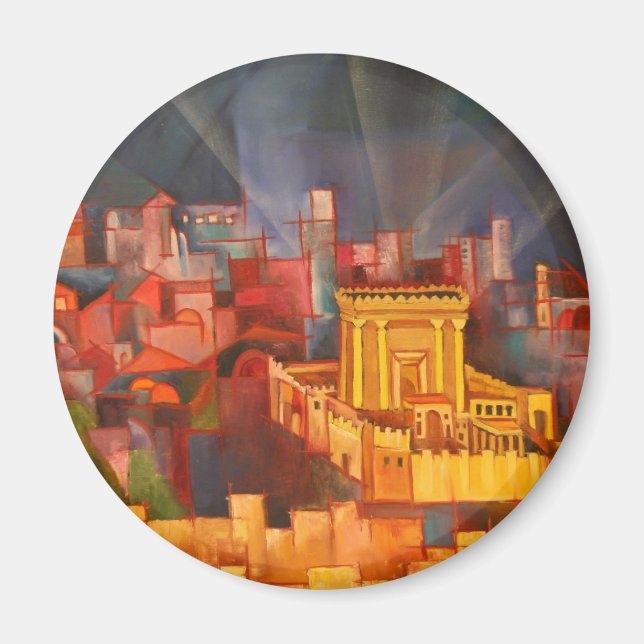 Beit Hamikdash Magnet (Framsidan)