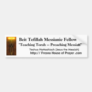 Beit Tefillah bildekal - Jesus messiahen