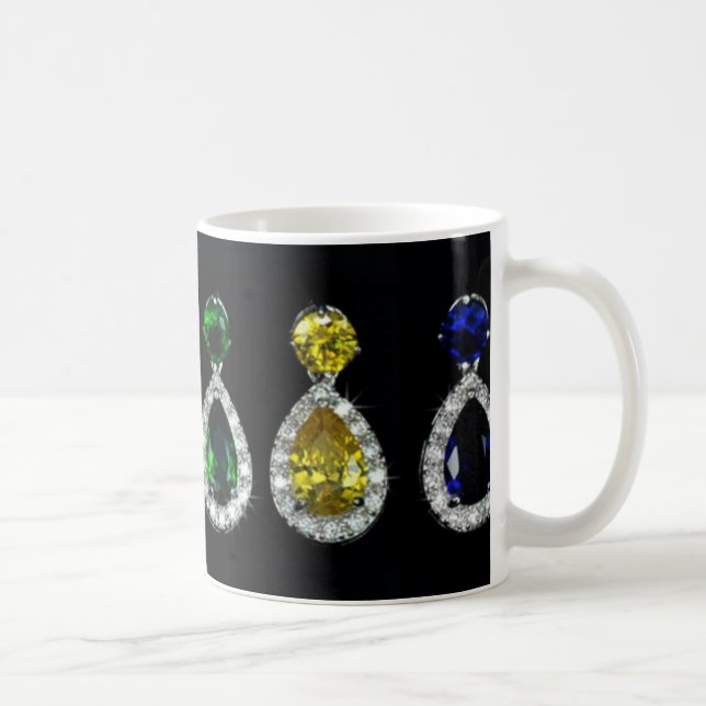 bejeweled kaffemugg (Höger)