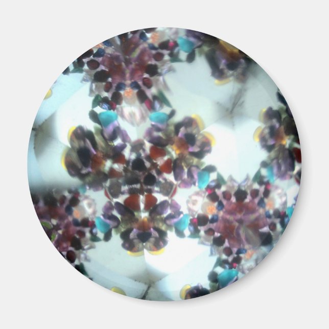 Bejeweled Kaleidescope 11 Magnet (Framsidan)
