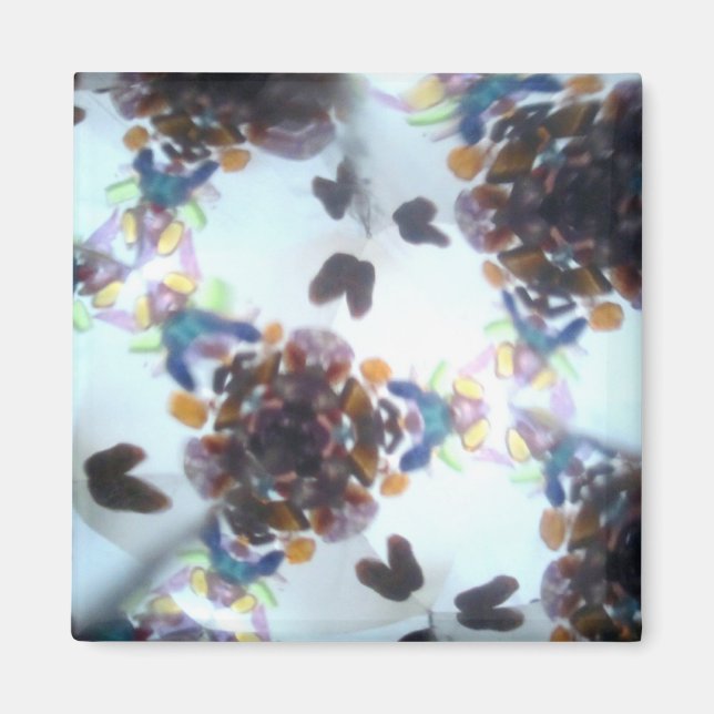 Bejeweled Kaleidescope 15 Magnet (Framsidan)