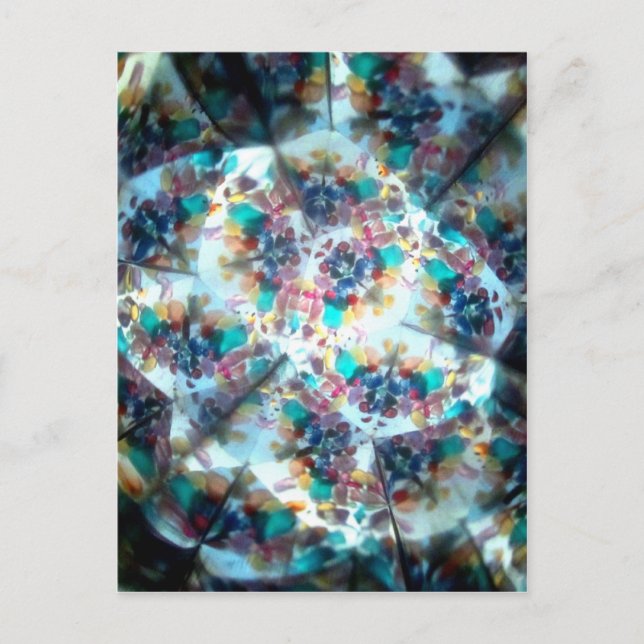 Bejeweled Kaleidescope 20 Vykort (Framsida)