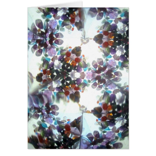 Bejeweled Kaleidescope 37 Hälsningskort (Framsidan)