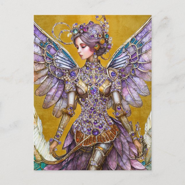 Bejeweled Sockerplommonfen Vykort (Framsida)