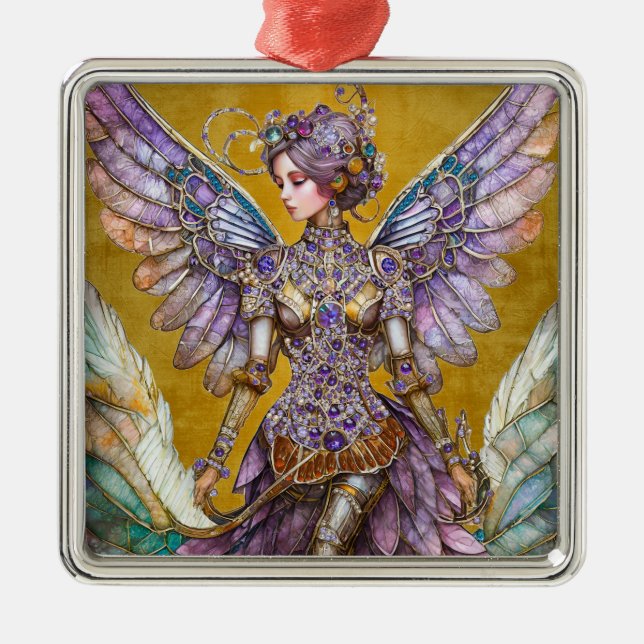 Bejeweled Sugar Plum Fairy Julgransprydnad Metall (Framsidan)