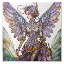 Bejeweled Sugar Plum Fairy Kakelplatta