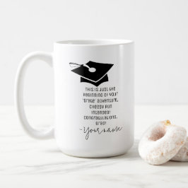 Bejka på din "glate" Äventyr Cheesy Studenten Kaffemugg