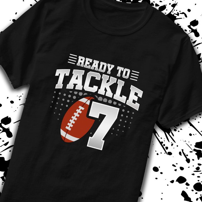 Bekämpa 7:e-födelsedag 7 år Par-årsdagen T Shirt (Skapare uppladdad)