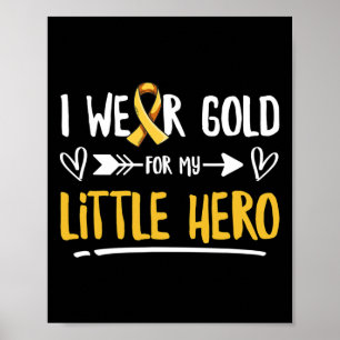 Bekämpa barndomscancer slogan för en pappa till en poster