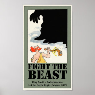 Bekämpa Beasten Poster