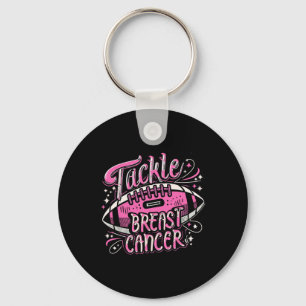 Bekämpa bröstcancer Rosa Ribbon Awareness Nyckelring