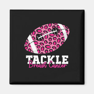 Bekämpa bröstcancermedvetande Fotboll Rosa Magnet