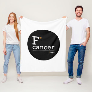 bekämpa cancerfilt fleecefilt