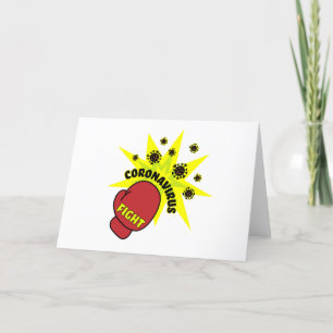 Bekämpa Coronavirus Helgkort