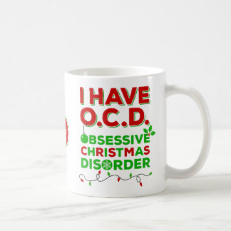 Bekämpa den besatta julstörningen Mugg