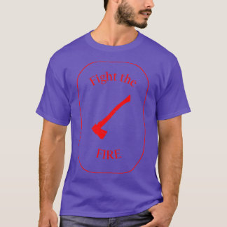 Bekämpa elden t shirt