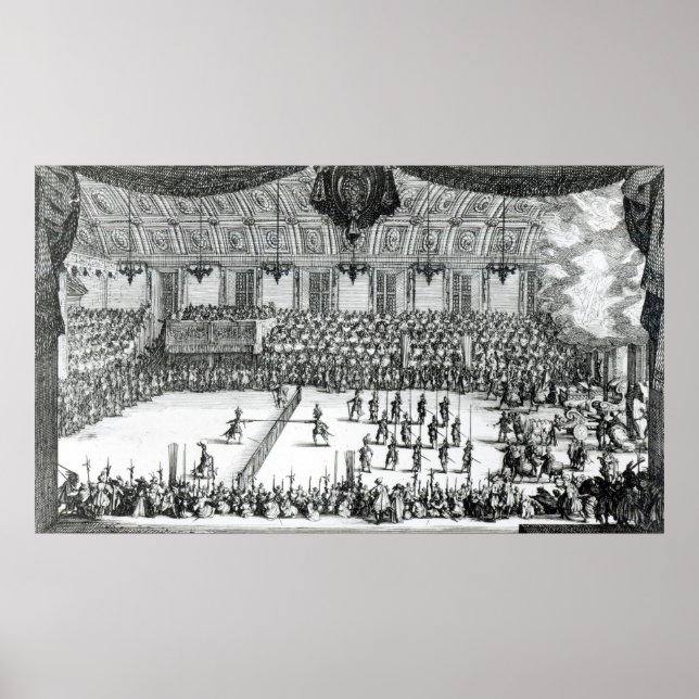 Bekämpa en la Barriere Poster (Framsidan)