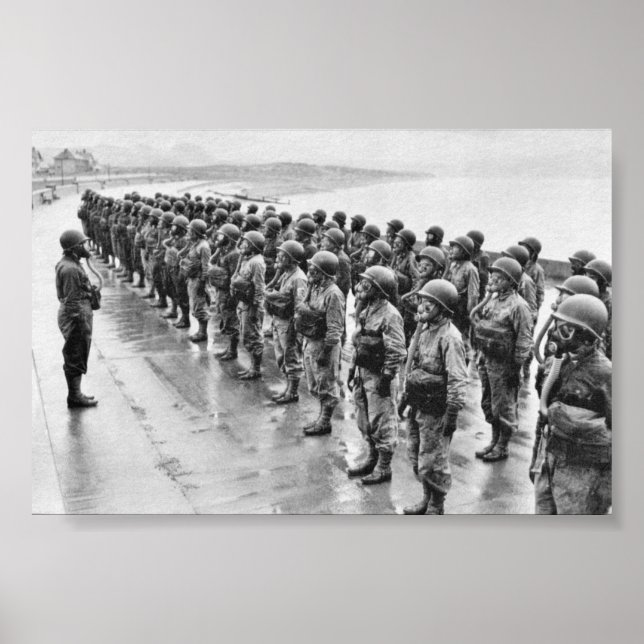 Bekämpa enhetliga gasmasker poster (Framsidan)