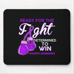 Bekämpa epilepsimedvetenheten Lila Butterfly Musmatta