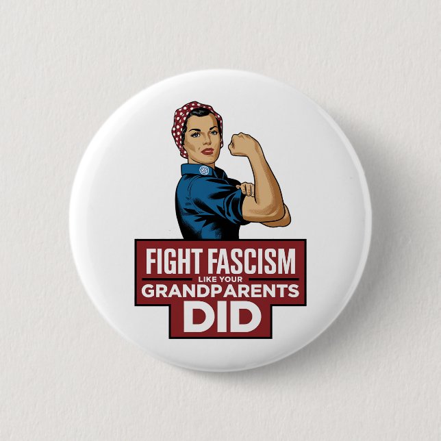Bekämpa fascism som dina morföräldrar gjorde knapp (Framsida)