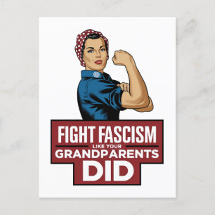 Bekämpa fascism som dina morföräldrar gjorde vykort