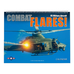BEKÄMPA FLARES! Amerikanska militärflygplan Kalender