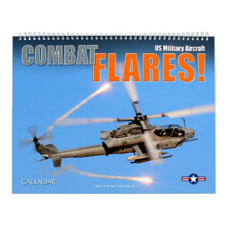 BEKÄMPA FLARES! Amerikanska militärflygplan Kalender