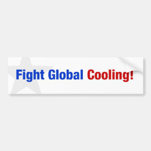 Bekämpa global avkylning bildekal
