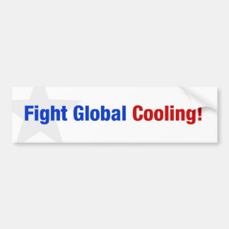 Bekämpa global avkylning bildekal
