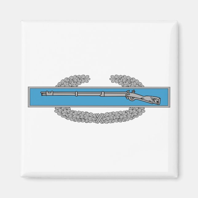 Bekämpa Infantryman Badge CIB-arméns veteran Magnet (Framsidan)