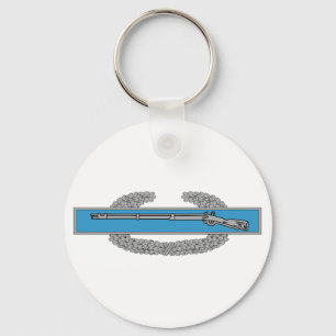 Bekämpa Infantryman Badge CIB-arméns veteran Nyckelring