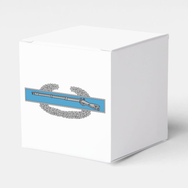 Bekämpa Infantryman Badge CIB-arméns veteran Presentaskar (Framsidan Sidan)