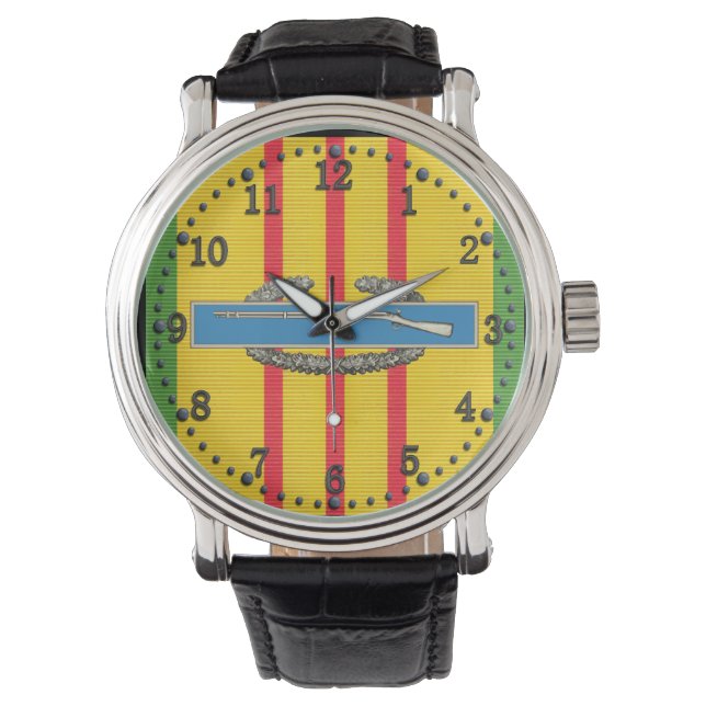 Bekämpa Infantryman Badge VSM Watch Armbandsur (Framsida)