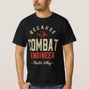 Bekämpa Ingenjör jobbsysselsättning, födelsedagsar T Shirt