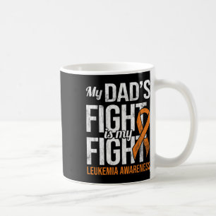 Bekämpa min kamp mot leukemi Medvetenhet Leukemi C Kaffemugg