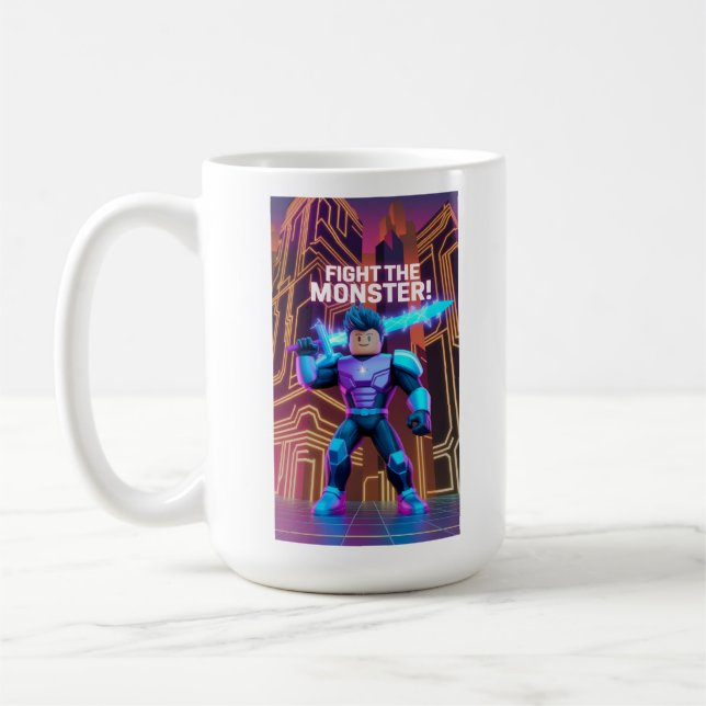 Bekämpa monstret  kaffemugg (Vänster)