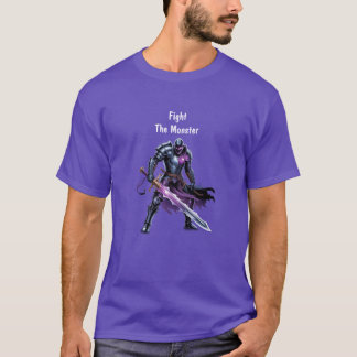 Bekämpa monstret t shirt
