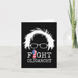 Bekämpa oligarkis Sanders och Aoc Freedom US Anti  Kort