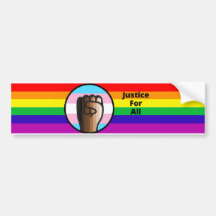 Bekämpa orättvisans Bumper-påhitt Bildekal