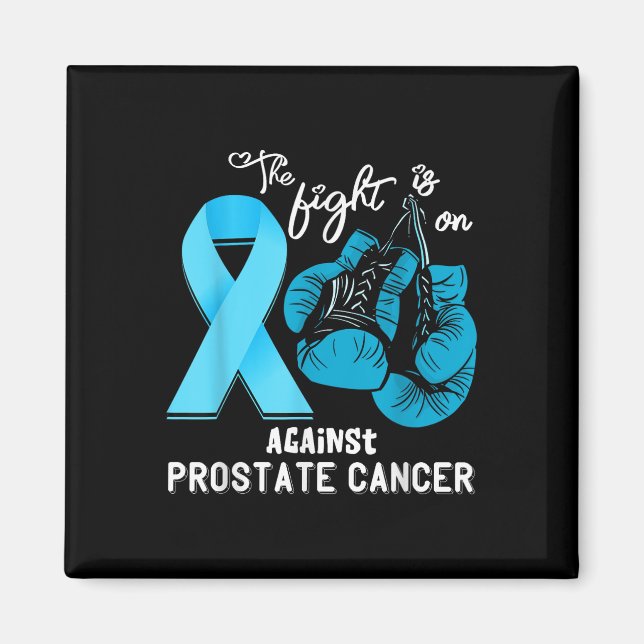Bekämpa prostatacancer Warrior Prostate can Magnet (Framsidan)