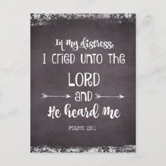 Bekämpa psalms bible Verse Vykort