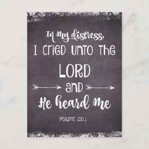 Bekämpa psalms bible Verse Vykort