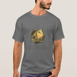 Bekämpa Regler Exploding D20 Logotyp T-Shirt