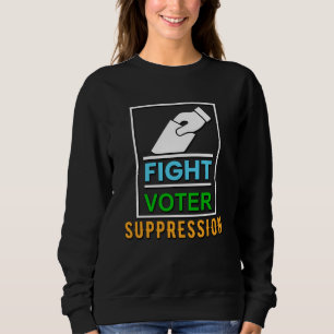 Bekämpa röstsuppression - Valdesign T Shirt