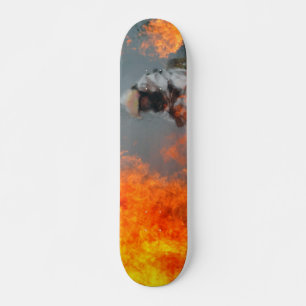 Bekämpa skogsbränder skateboard bräda 19,5 cm
