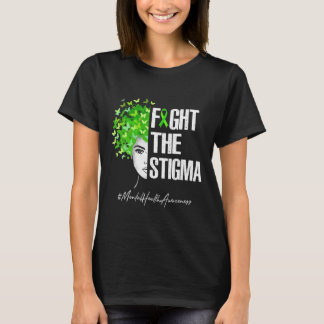 Bekämpa Stigma Mental Hälsomedvetenhet Present T Shirt