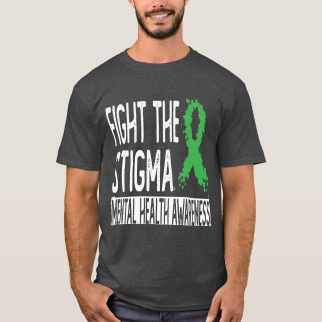 Bekämpa stigmatiseringen t shirt (Framsida)